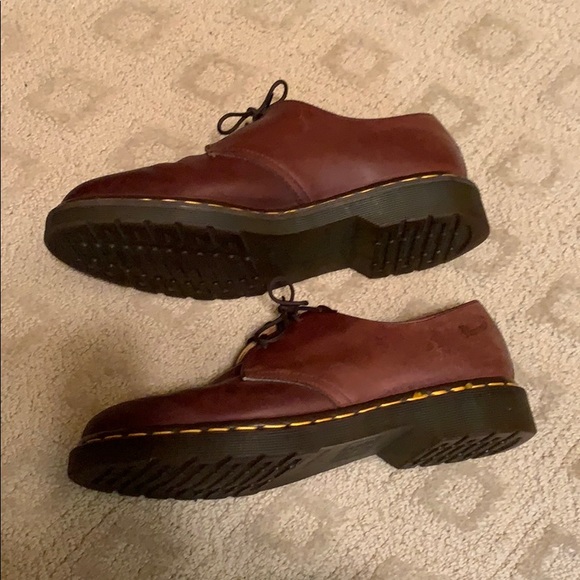 Dr. Martens Burgundy Oxfords - Picture 3 of 16